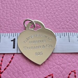 Tiffany & Co. RTT Firenza Heart Tag
